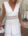 Jacqueline | Kanten V-hals Cami Jurk