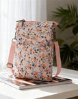 Elvira - Vintage Schoudertas met rits en magnetische sluiting