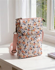 Elvira - Vintage Schoudertas met rits en magnetische sluiting