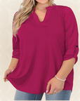Jolanda -  Comfortabele losvallende Blouse