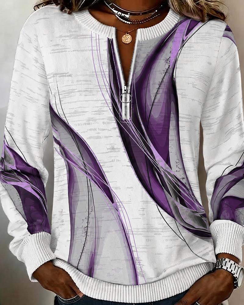 Bo - Pullover Hoodie met Rits