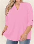 Jolanda -  Comfortabele losvallende Blouse