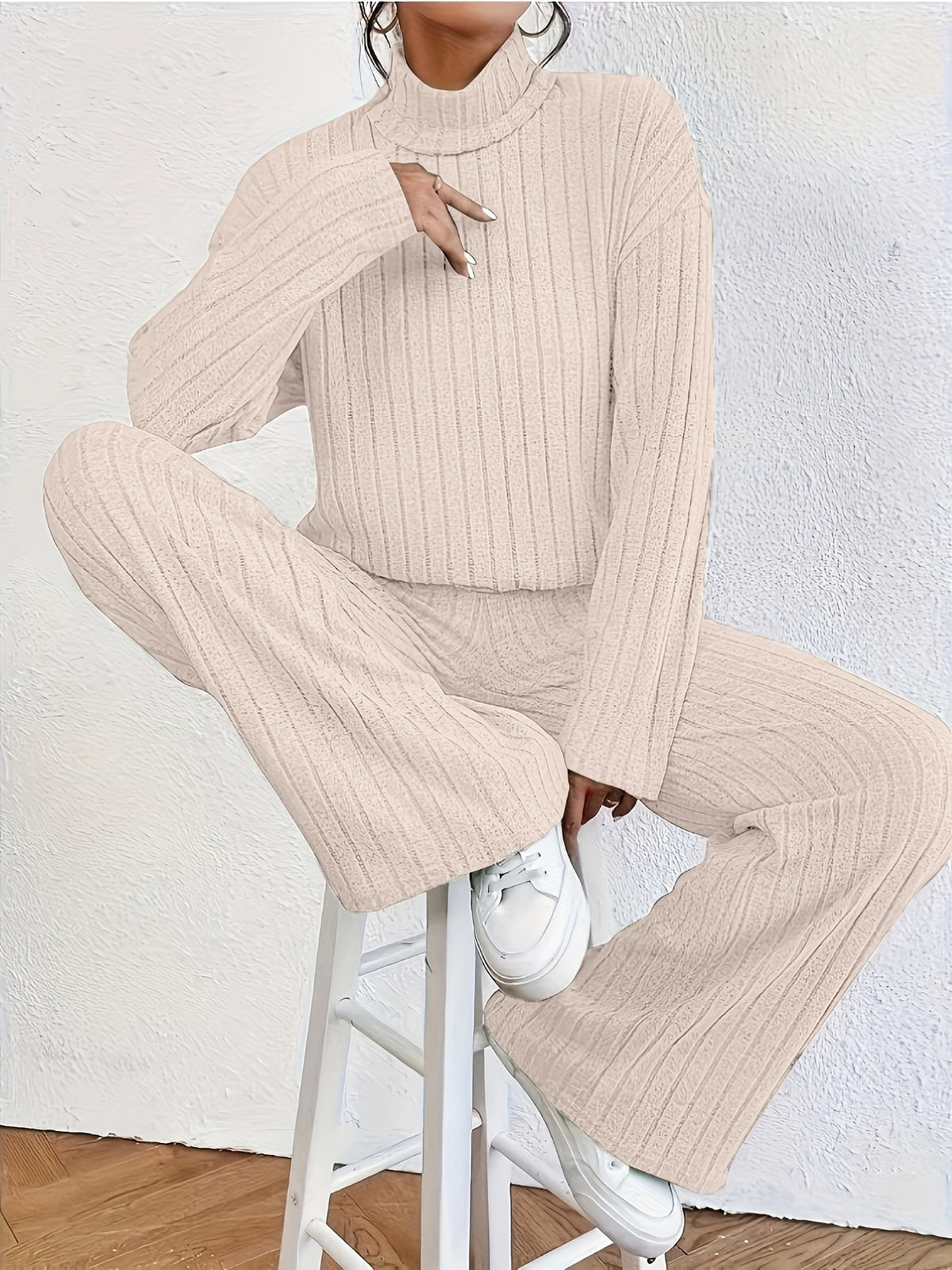Meike | Tweedelige Set met Wijde Broek