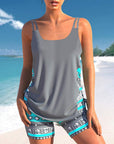 Márcia - Tankini met geometrische print