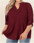 Jolanda -  Comfortabele losvallende Blouse