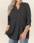 Jolanda -  Comfortabele losvallende Blouse