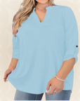 Jolanda -  Comfortabele losvallende Blouse