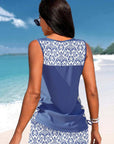 Márcia - Tankini met geometrische print