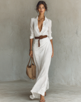 Claudia - Lange casual jurk
