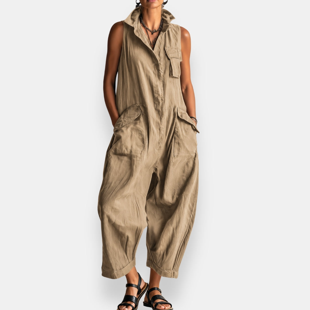 Benthe | Mouwloze Jumpsuit