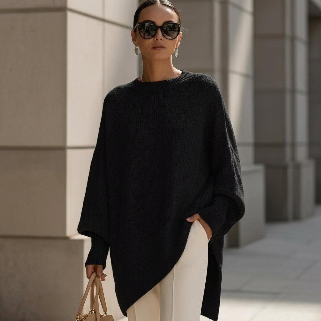 Marjatta | Oversized warme gebreide trui