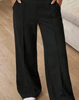Fee | Comfortabele Wide-Leg Broek met Hoge Taille