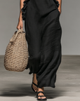 Adele | Maxi Jurk met Volants en Zakken
