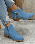 Wendy | Comfortabele Enkellaarsjes met Rits