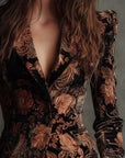 Celeste | Blazer met Bloemenprint