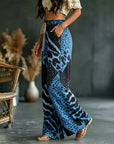 Christa | Comfortabele broek met luipaard print