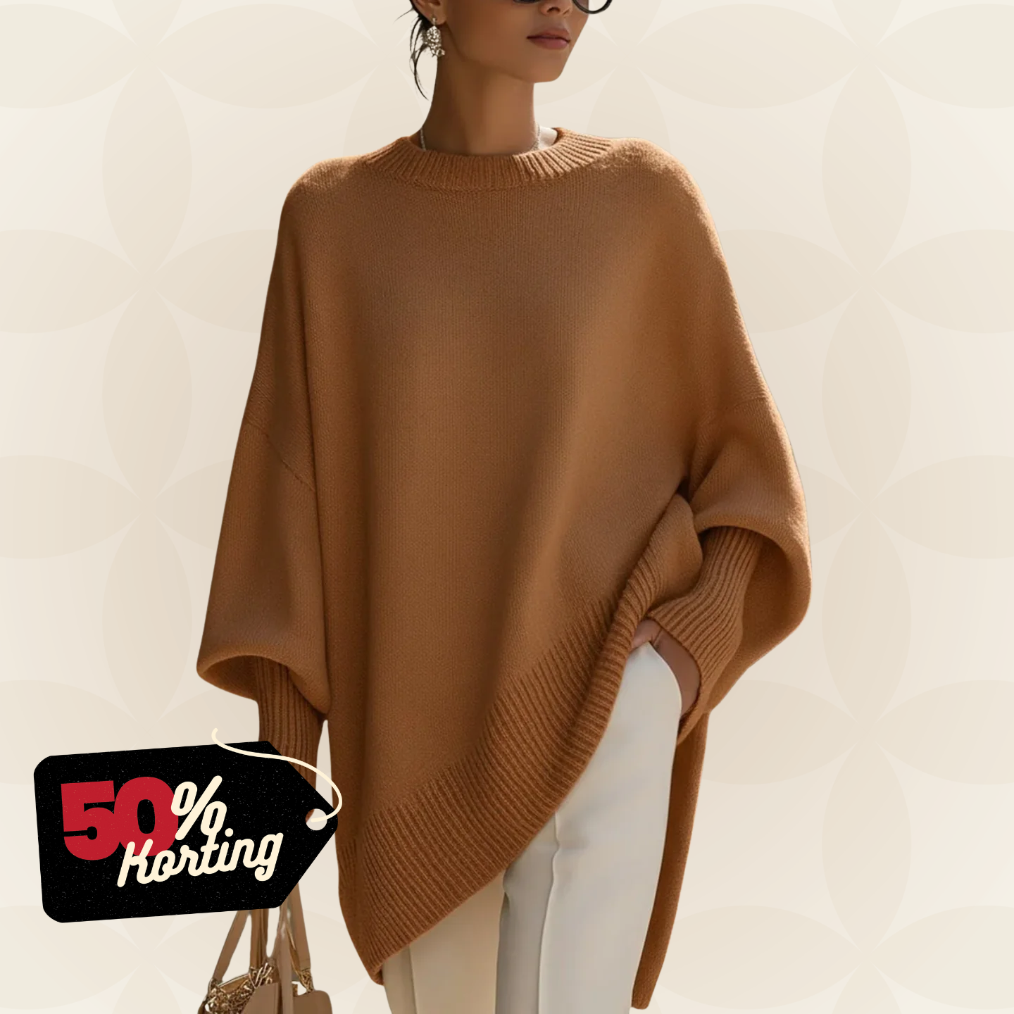 Loïs - Zachte oversized trui met nonchalante pasvorm