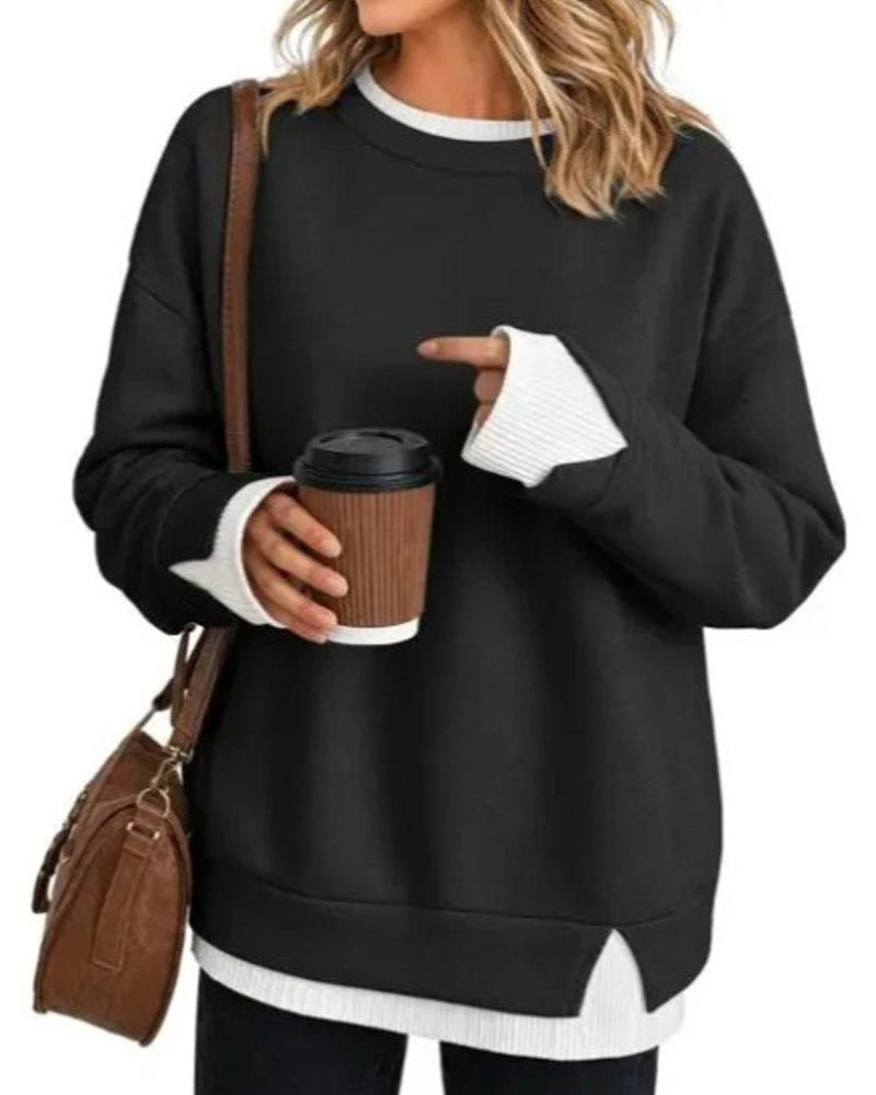 Amaya | Comfortabel Sweatshirt met lange mouw