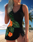 Cátia - Tankini met bloemenpatroon