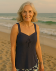Paula - Gestreept strandset