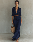 Claudia - Lange casual jurk