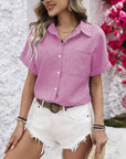 Lobke | Comfortabele Korte Mouwen Blouse