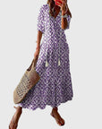 Amalia | Vintage Boho Maxi Zomerjurk