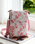 Elvira - Vintage Schoudertas met rits en magnetische sluiting