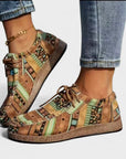 Jacinta - Kleurige Artistieke Sneakers