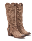 Laurette | Westernlaarzen met gespen