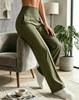 Fee | Comfortabele Wide-Leg Broek met Hoge Taille