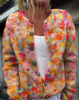 Helena™ | Vintage Gebreide Cardigan Trui