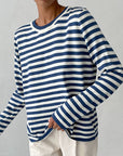 Lumi | Gestreepte zachte longsleeve
