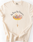 Geen Regen Geen Bloemen - Comfort Colors Relaxed Fit Premium T-shirt