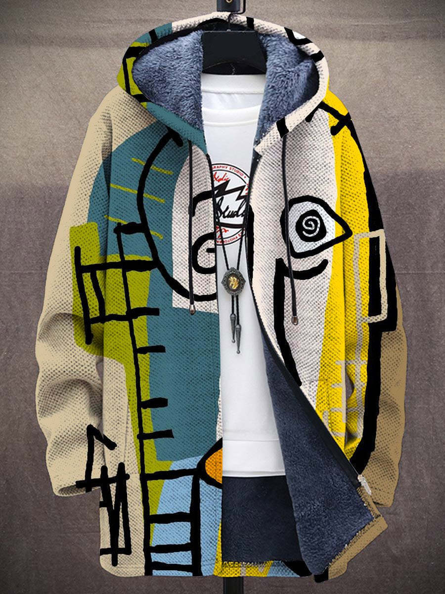Alkmini | Kleurige kunstzinnige gebreide cardigan
