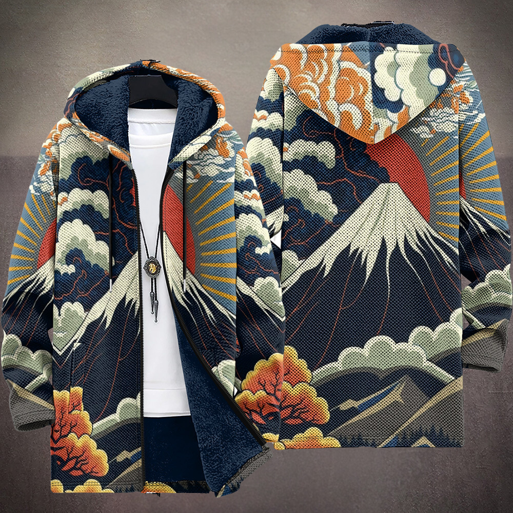 Jemima | Artistieke gebreide cardigan met capuchon