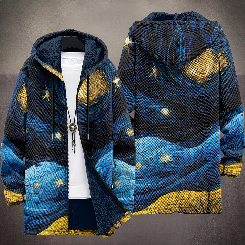 Eglantine | Kunstzinnige warme cardigan met capuchon