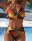 Edmee | Bikini met Draadloze Haltertop