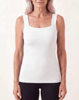 Jet | U-hals Shapewear Tanktop met Ingebouwde Beha