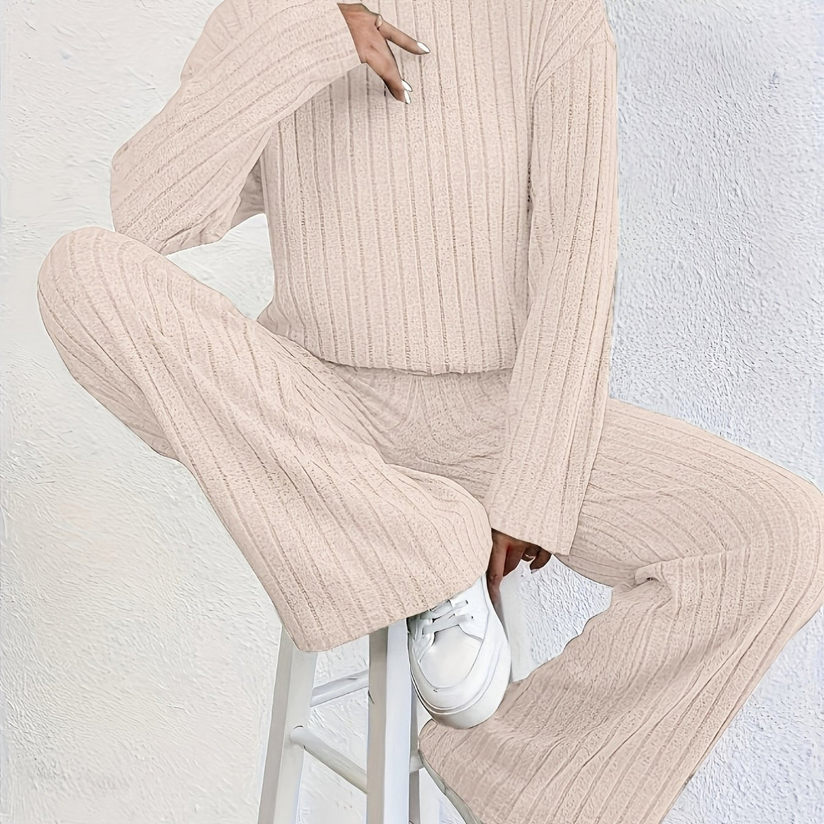 Meike | Tweedelige Set met Wijde Broek