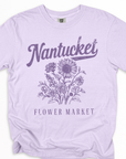 Nantucket Flower Market - Comfort Colors Relaxed Fit Premium T-shirt