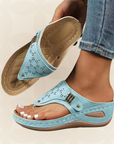 Yara | Sandalen met ergonomische zool en comfortabele sleehak