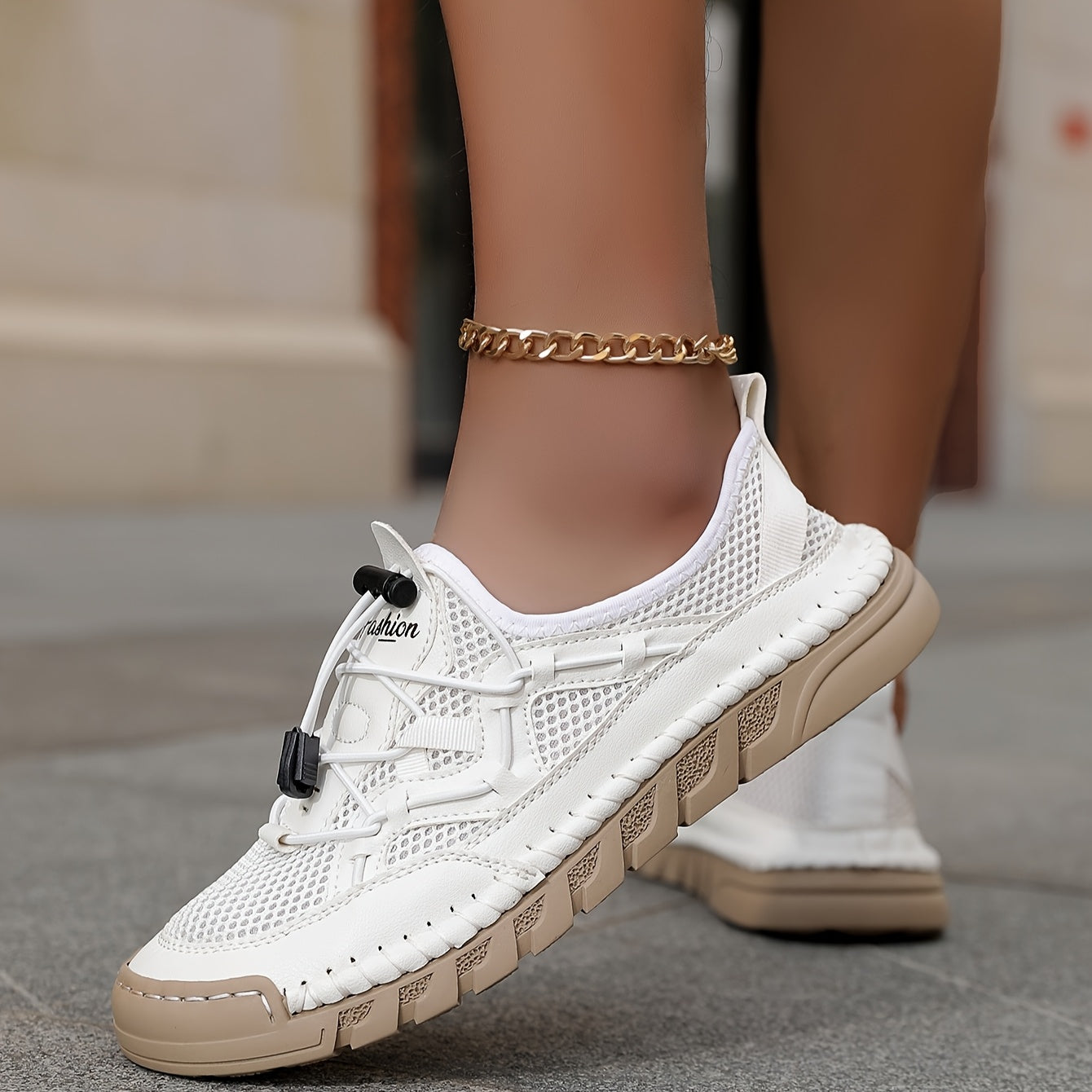 Elara – De ademende comfort sneaker