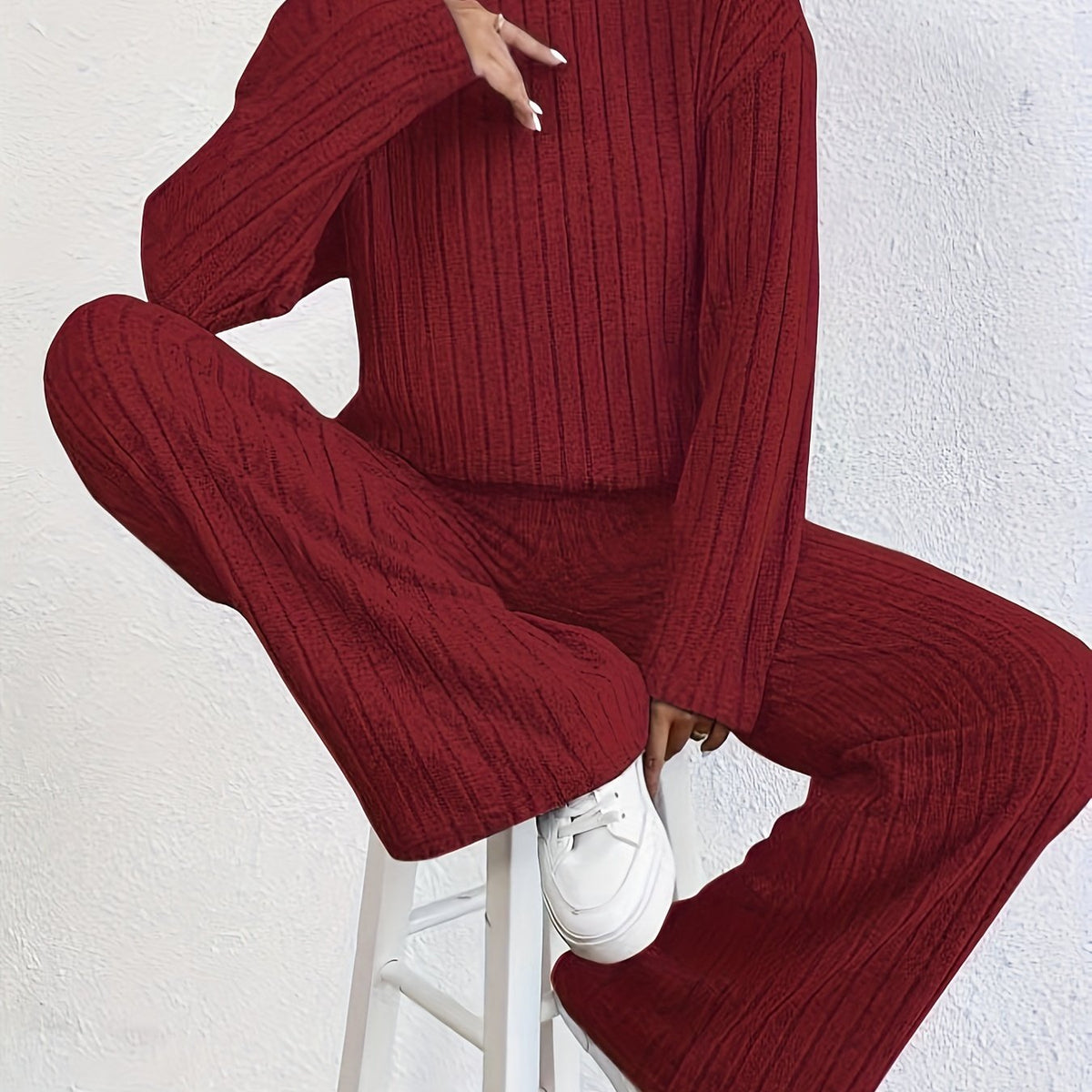 Meike | Tweedelige Set met Wijde Broek
