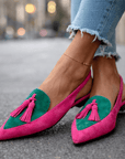Marrit | Elegante Slingback Loafers met Franje