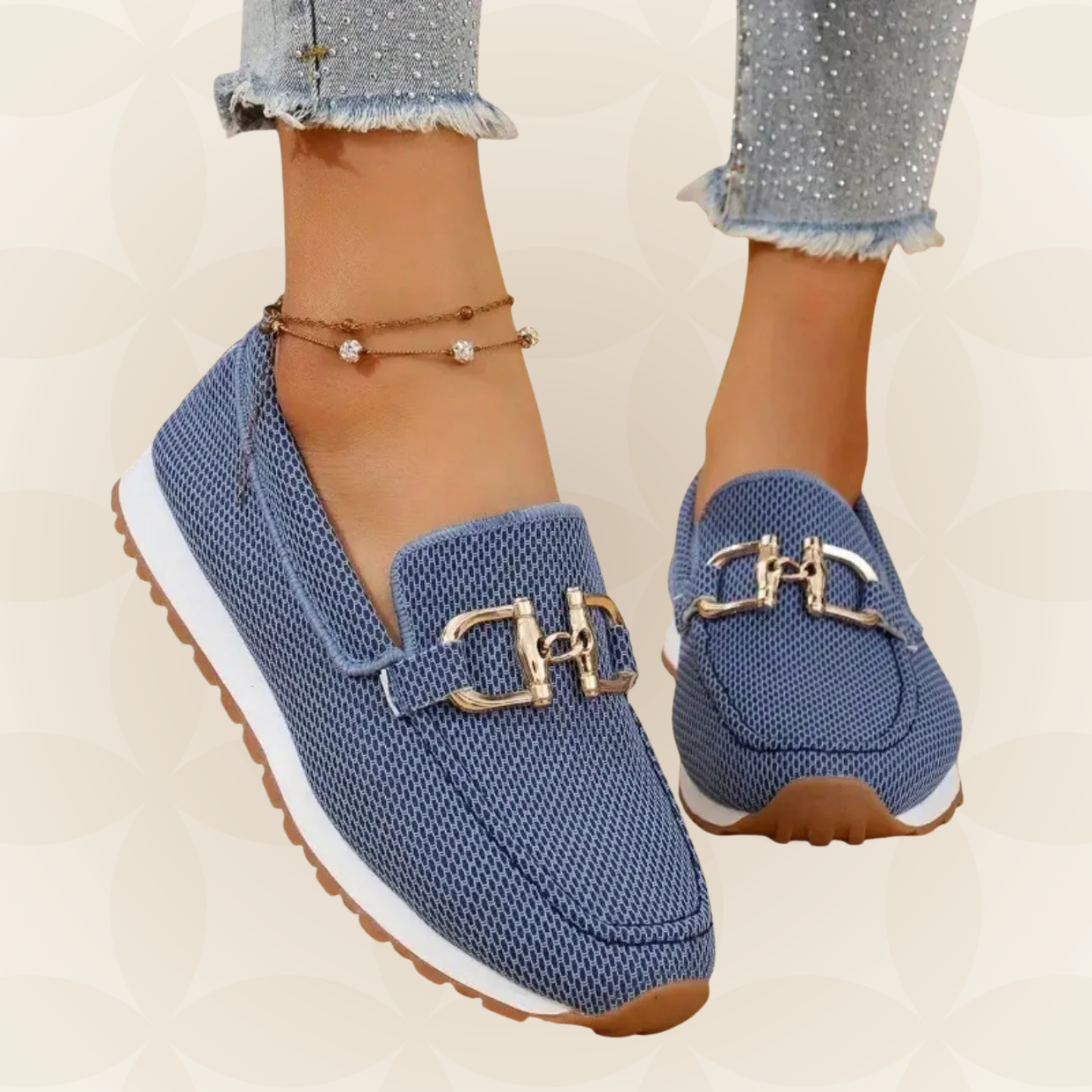 Daphne | Orthopedische Sneakers van Ademend Textiel