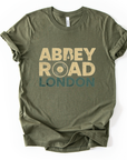 Abbey Road Londen - Bella Canvas Super Zachte Standaard Pasvorm T-Shirt