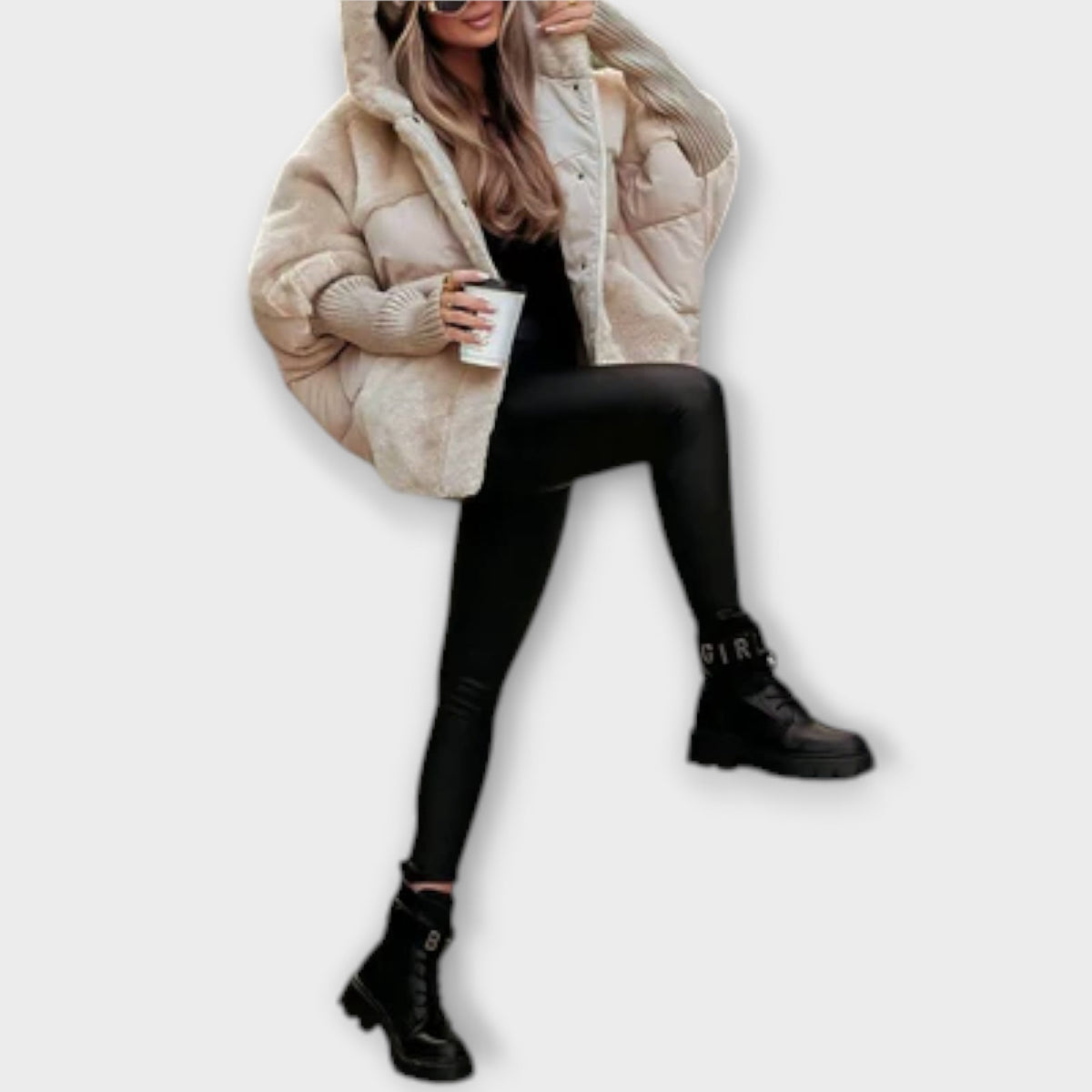 Ava ™ | Elegante pufferjas