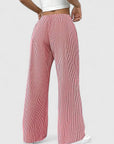 Manon – Comfortabele wide leg broek met strepen