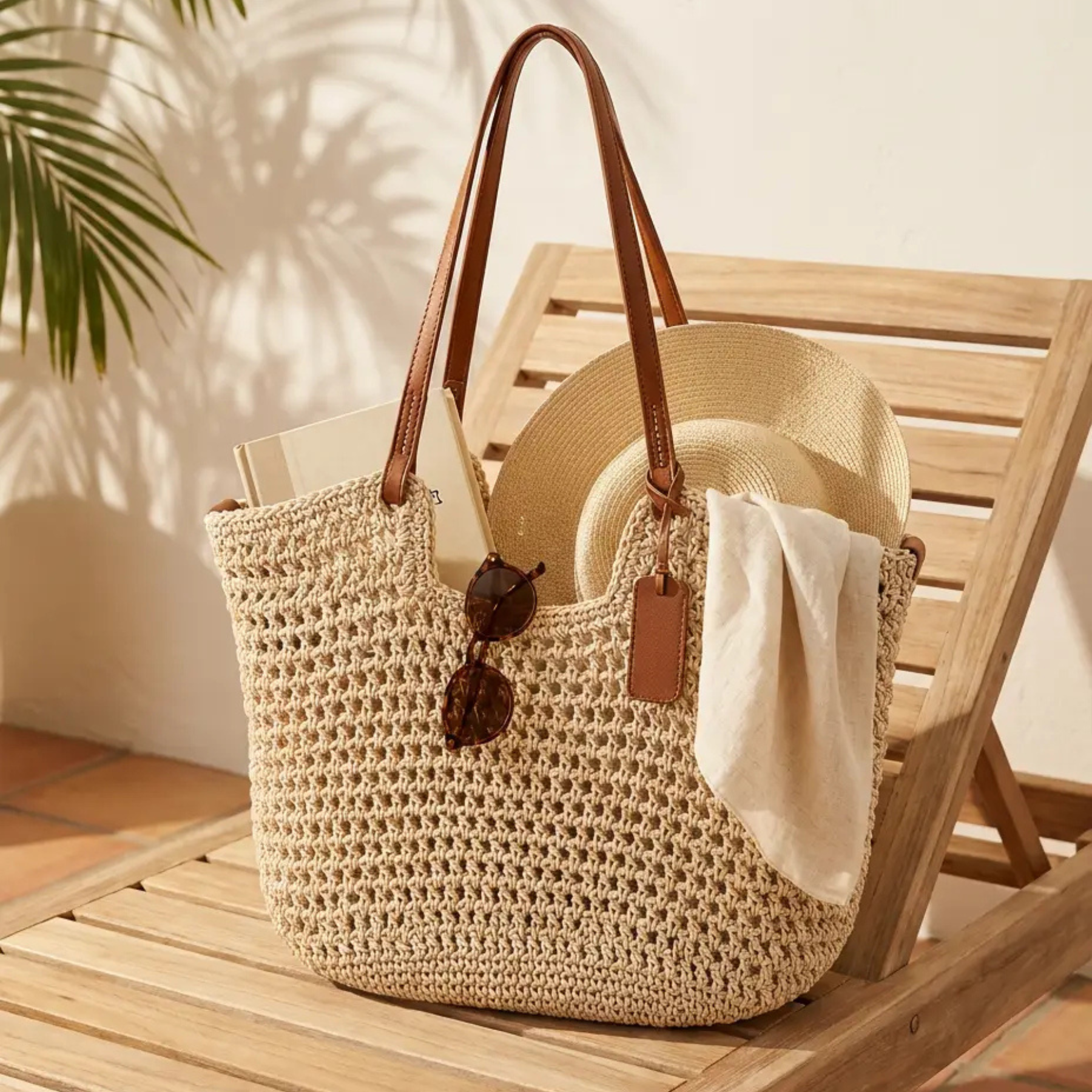Yfke | De Handgeweven Haak Tote Bag